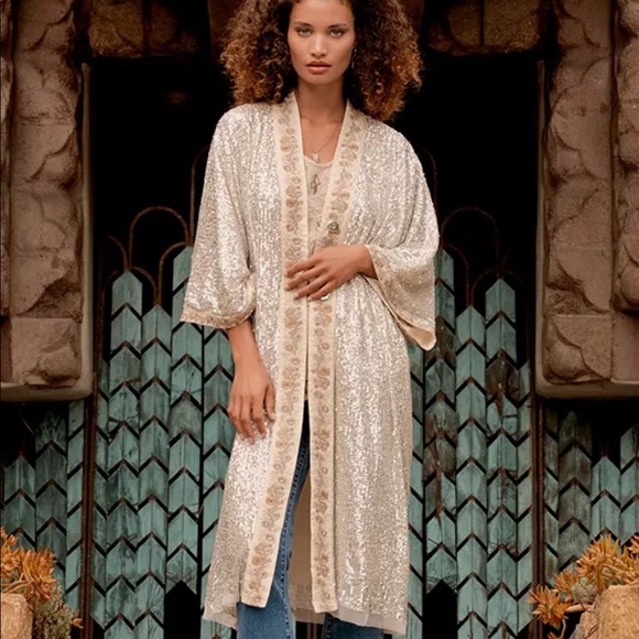 COPY - Johnny Was Grace Kimono Duster $499. Rare Find - Picture 4 of 5